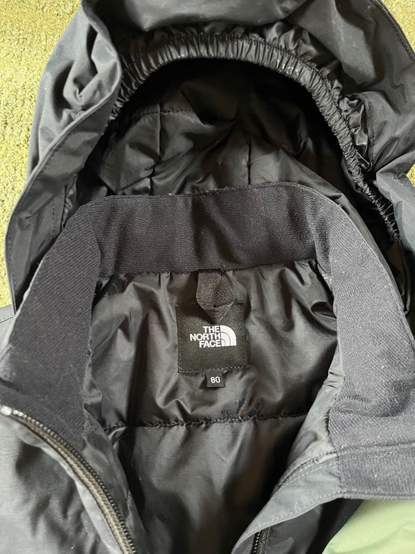 THE NORTH FACE 子供用スノーウェア 80サイカーキ/ブラック