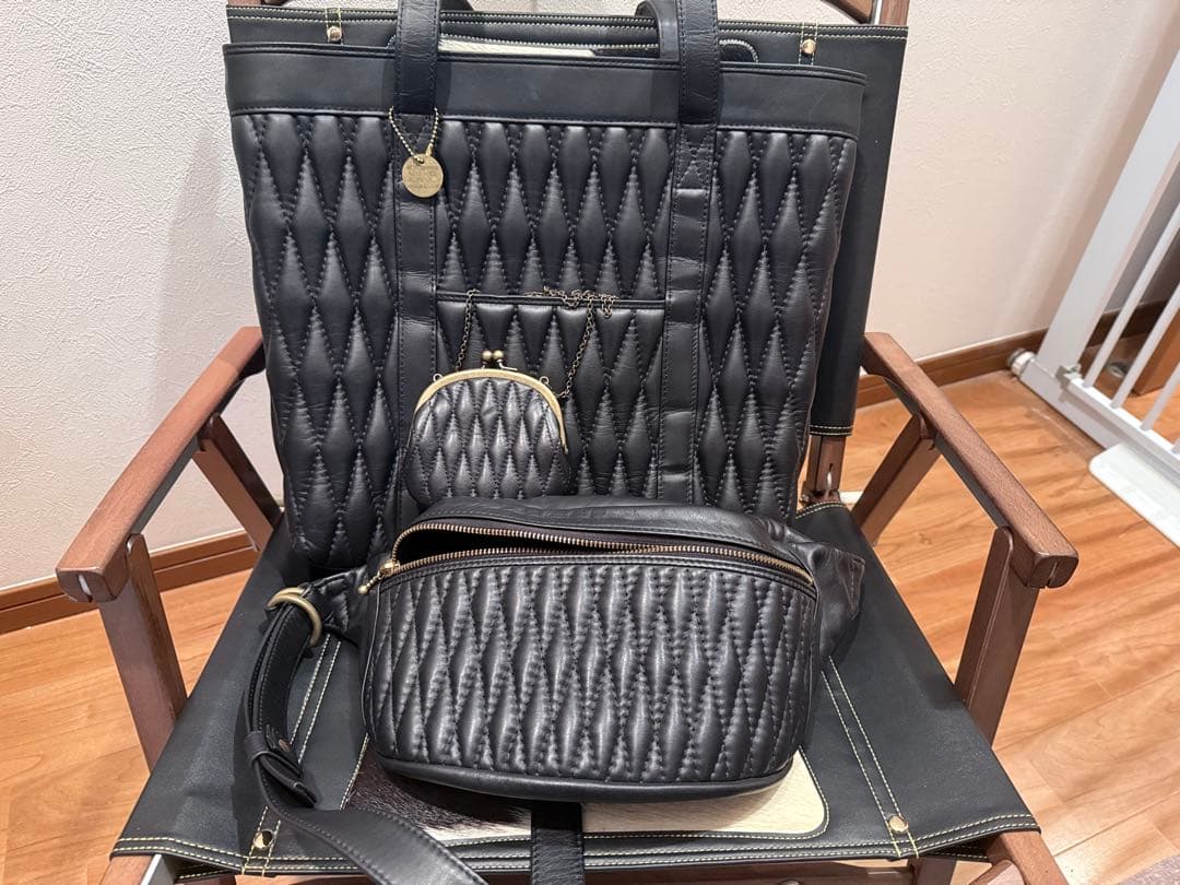 【レア物】BACKDROP Leathers レザートートバッグ