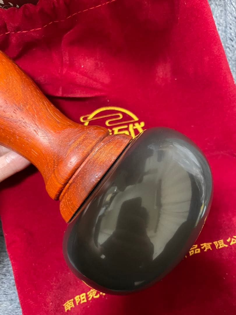 新品　ベン石Ｑ　温熱機器　マッサージ　収納ポーチ　エステ　ホットストーン　経絡