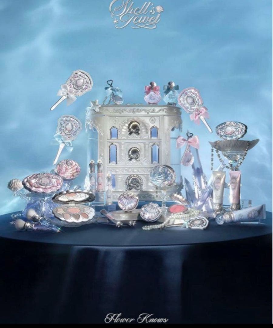 【即購入可】フラワーノーズ シェルズジュエルコレクション コスメボックス