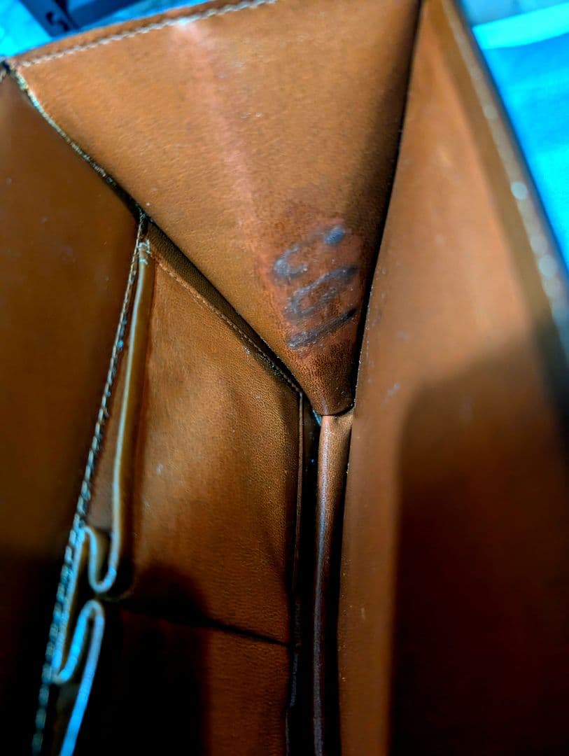 美品♥希少♥セリーヌ ハンドバッグ レザー ガンチーニ フォーマル CELINE