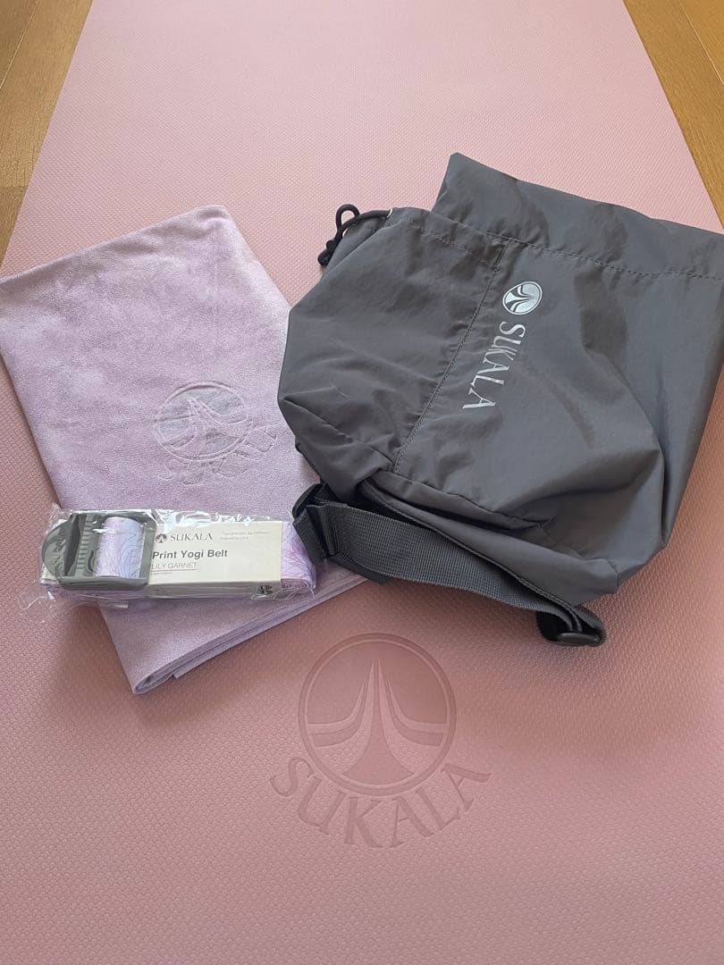 SUKALA ヨガマット・ラグ・ケース・ストレッチバンドのセット♪