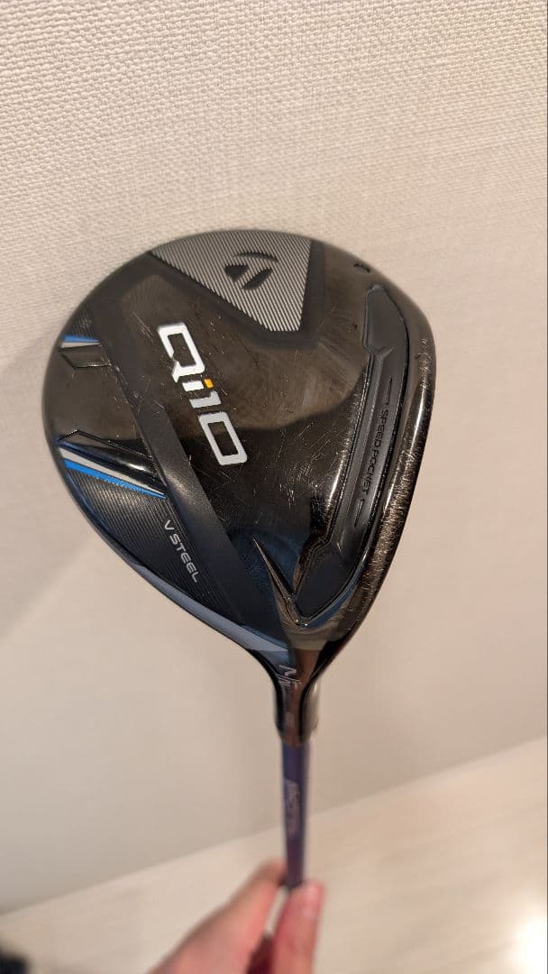 テーラーメイド Qi10 7W(21°) 24ベンタスブルー 7-S