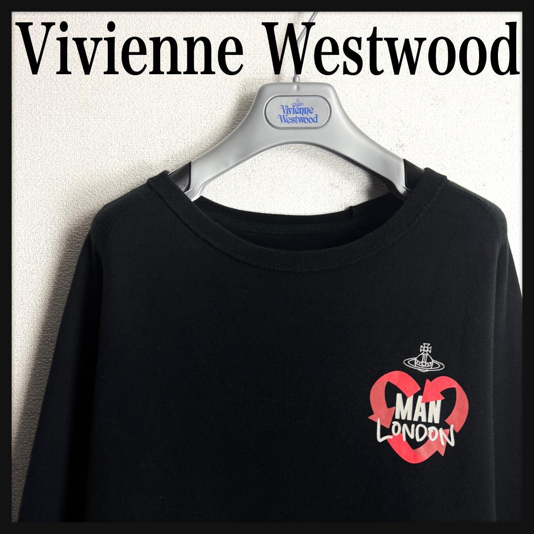 【美品☆大人気デザイン☆ハートオーブ刺繍】ヴィヴィアンウエストウッド スウェット