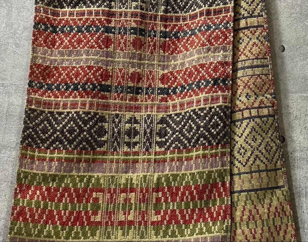 激レア　RRL 幾何学模様　ストール　ワンサイズ　マフラー