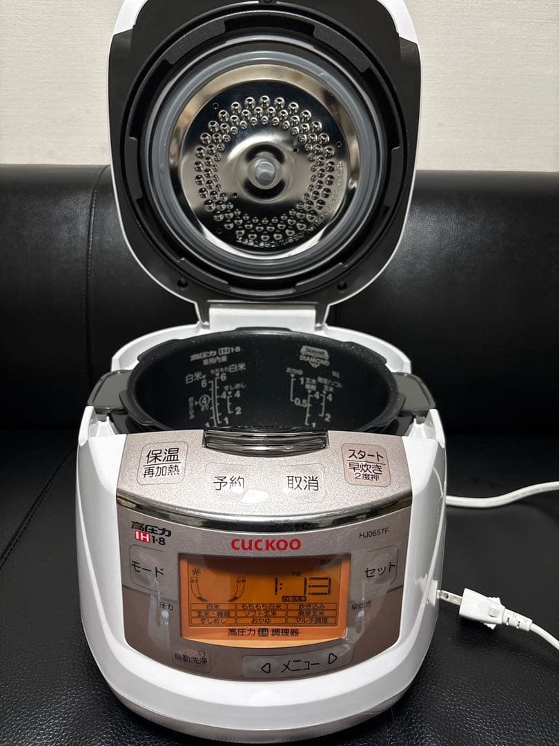 【最終価格】CUCKOO クック 高圧力IH炊飯器 CRP-HJ0657F 美品