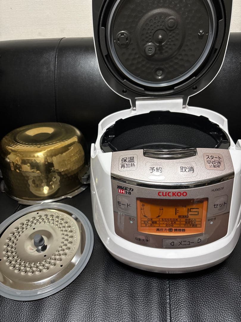 【最終価格】CUCKOO クック 高圧力IH炊飯器 CRP-HJ0657F 美品