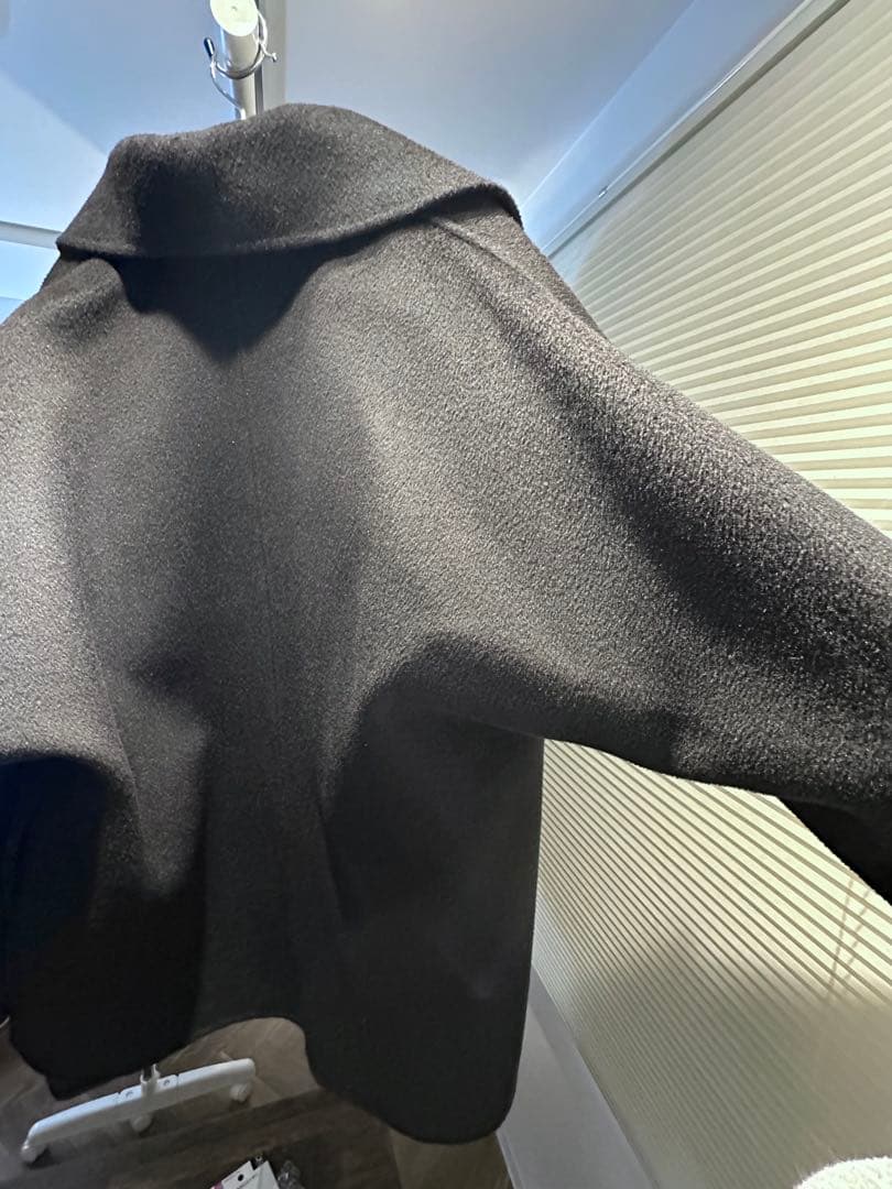 【極美品】NOBLEキャメルミックスリバージップコート