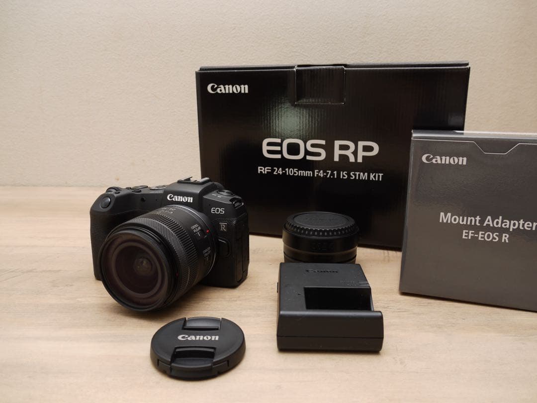 Canon EOS RP ミラーレス一眼 24-50mmレンズ