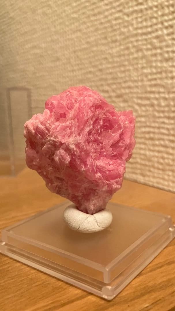 高品質‼️コレクションサイズ‼️北海道稲倉石鉱山産　ロードクロサイト原石