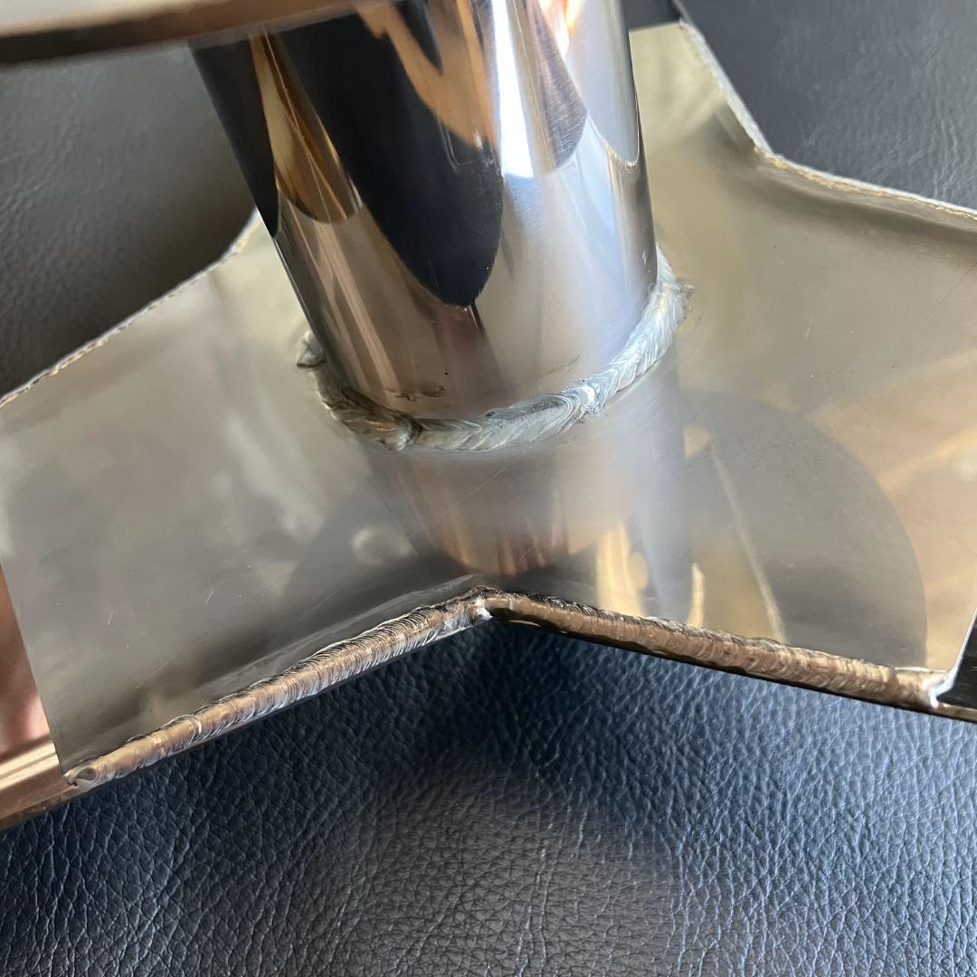 鏡面ステンレス製 大型車用 　22.5インチ用　2個