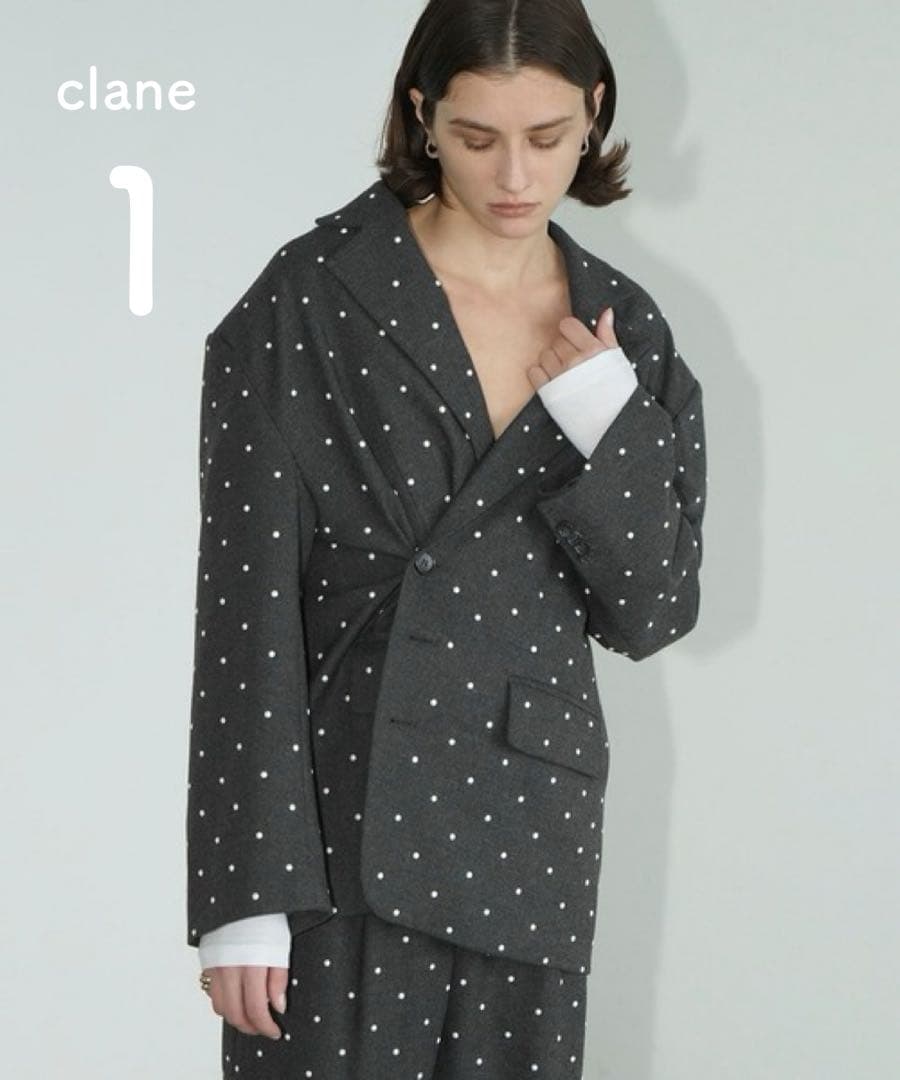 ジャケット・アウター CLANE PEARL DOT JACKET