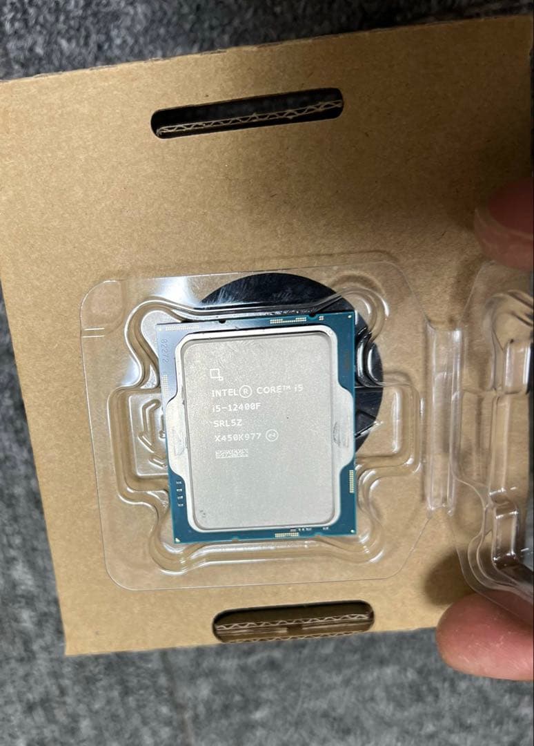 BIOS 確認済みIntel Core i5-12400F ジャンク