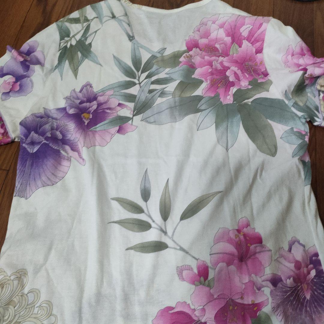 c11 B LEONARD　レオナール　半袖　カットソー　トップス　46