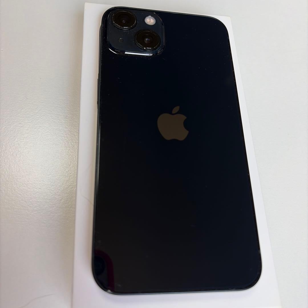 iPhone 13 本体128GB ミッドナイトsimフリーガラスフィルム2枚付