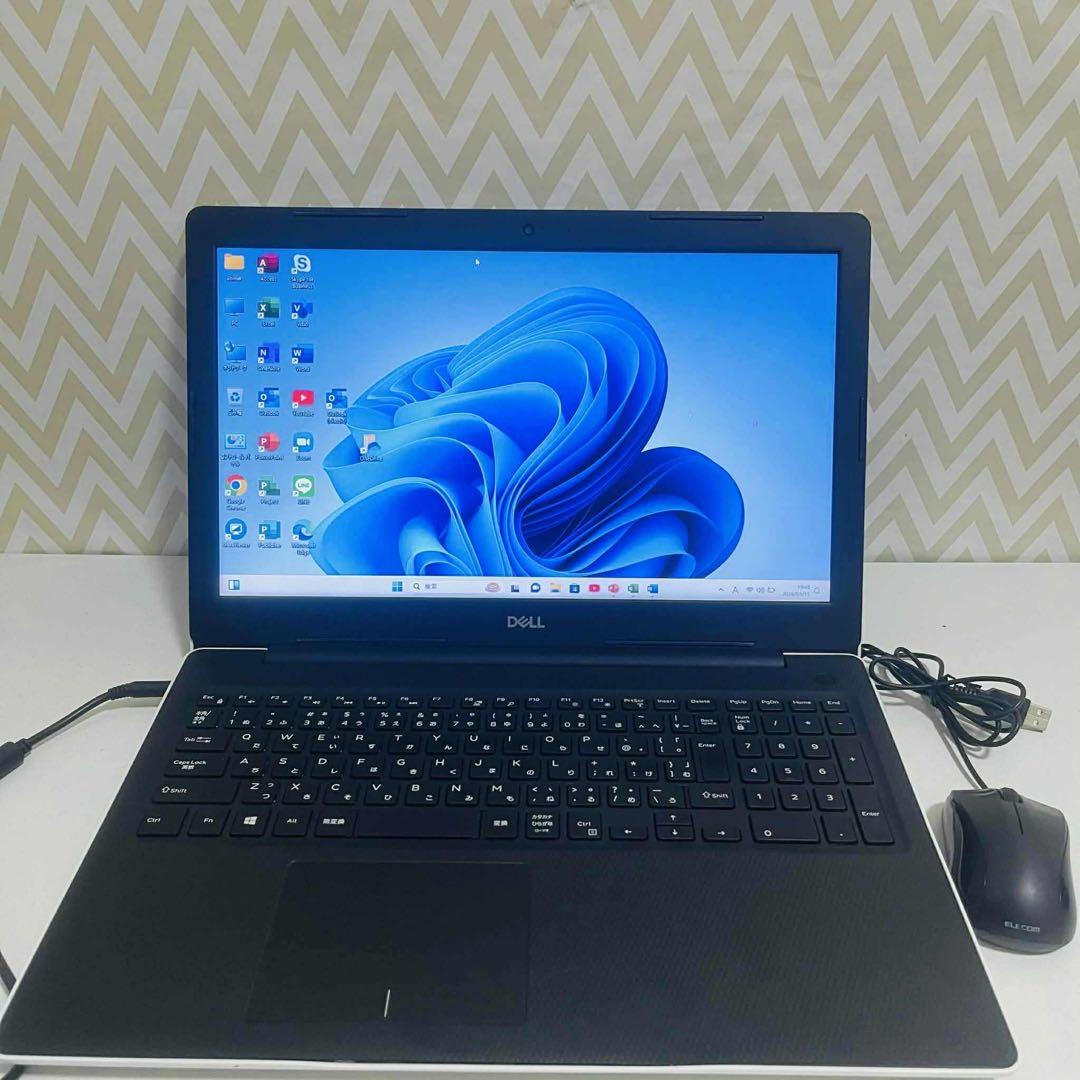 T10 Dellノートパソコン WEBカメラSSDサクサク Windows11