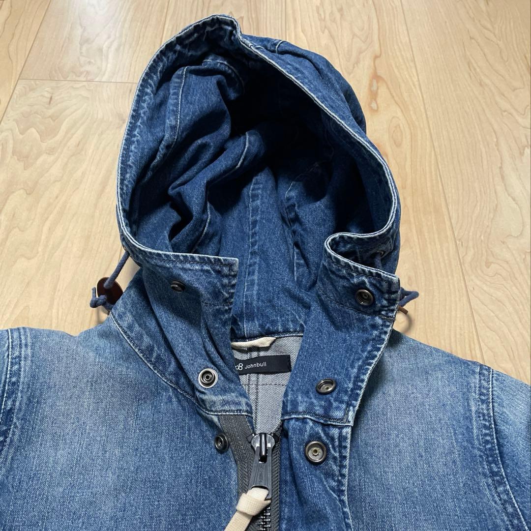 Johnbull デニムコート モッズコート フィッシュテール 佐藤健 S