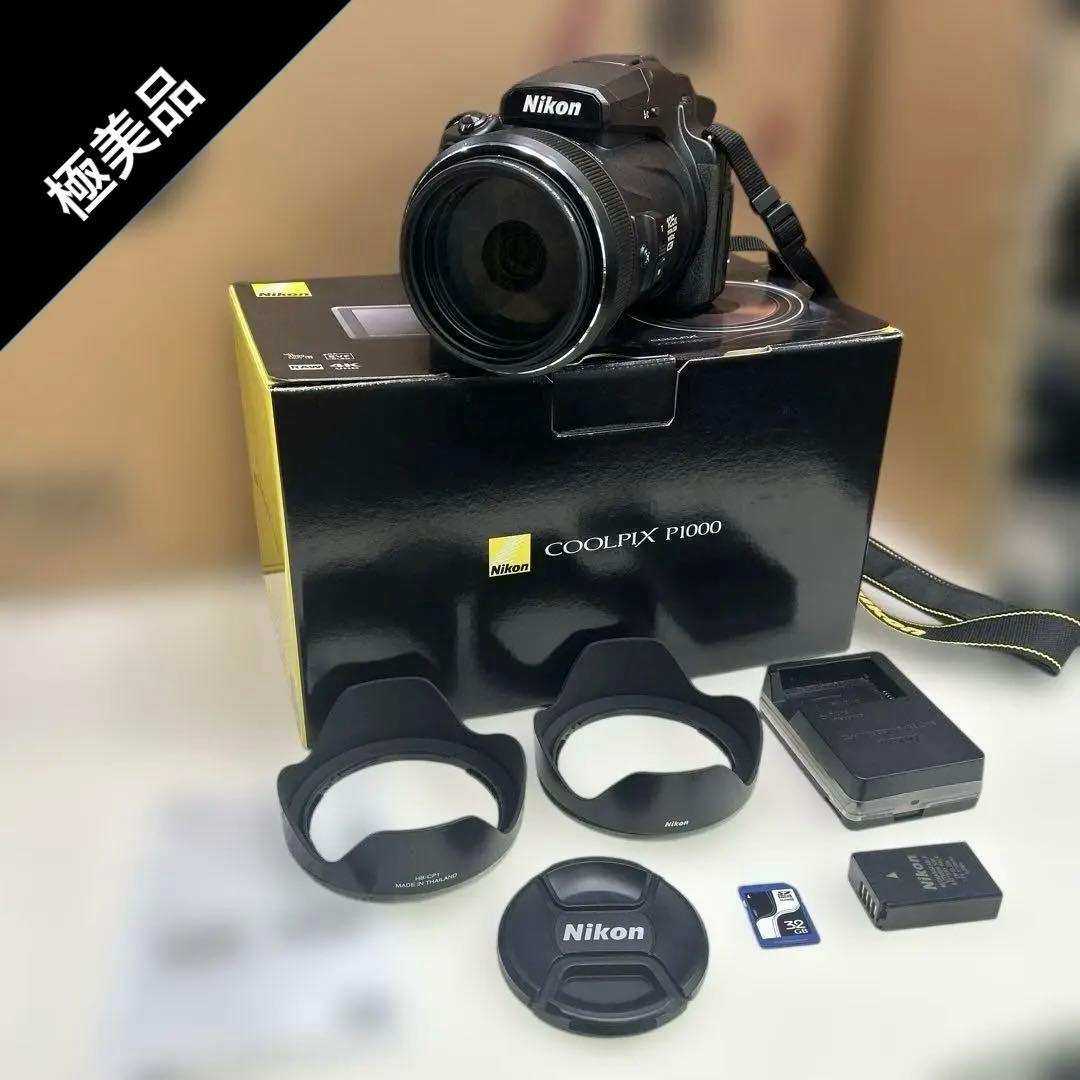 6452【極美品】Nikon ニコン COOLPIX P1000 SD32GB