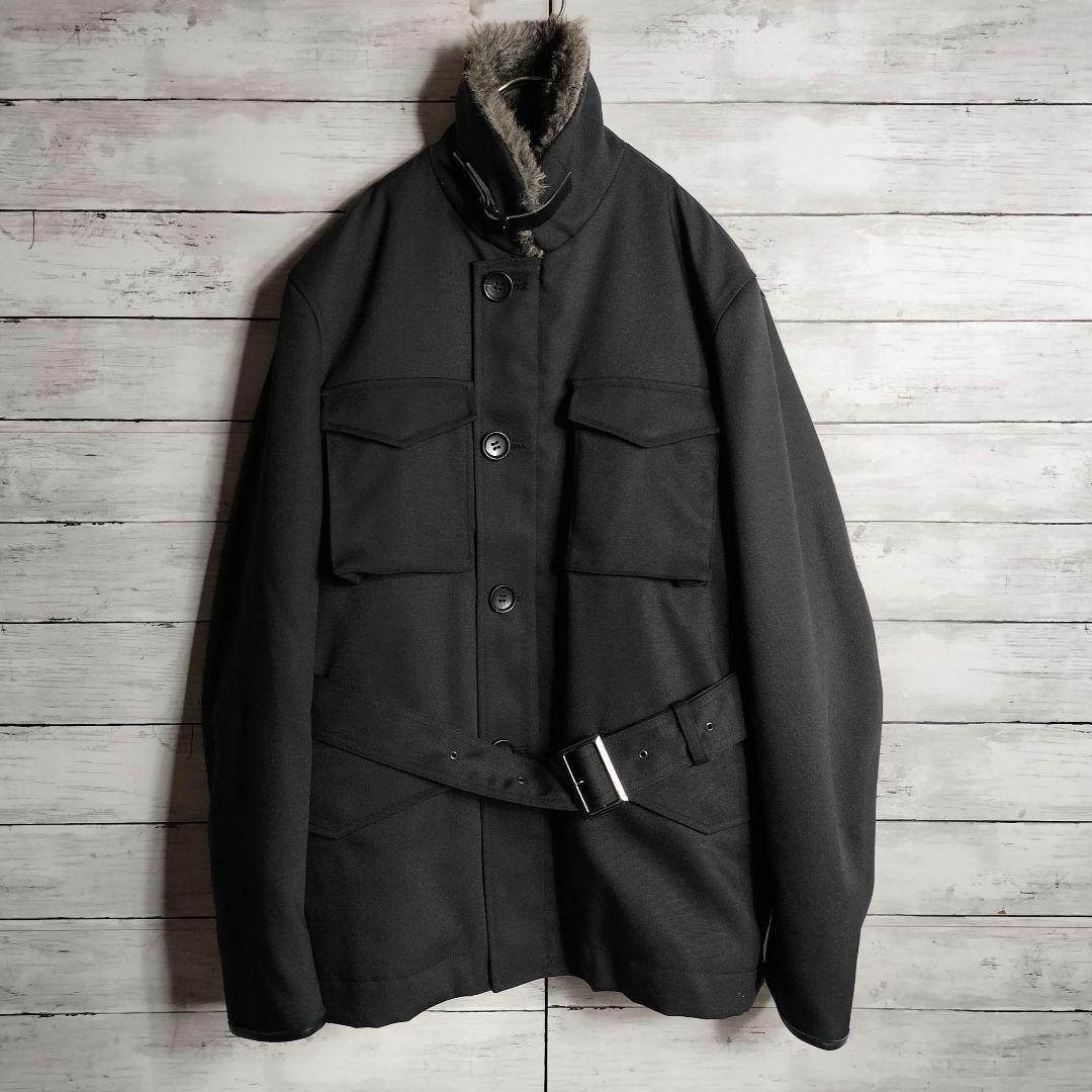 未使用レベル エヌハリウッドM-65 ミリタリージャケット ライナー付き ファー