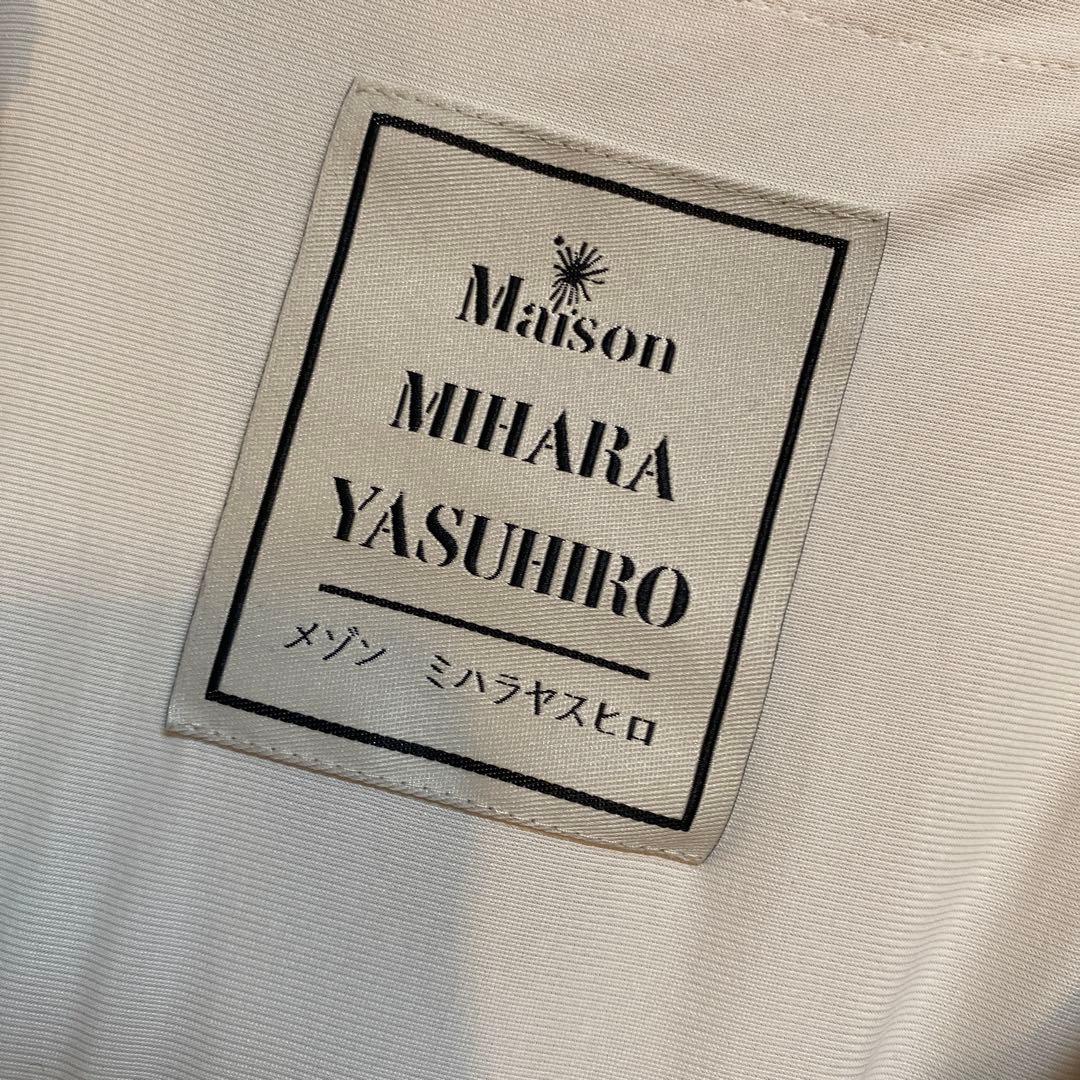 Maisonミハラヤスヒロ キャミワンピース ロング丈 レース装飾 ツギハギ