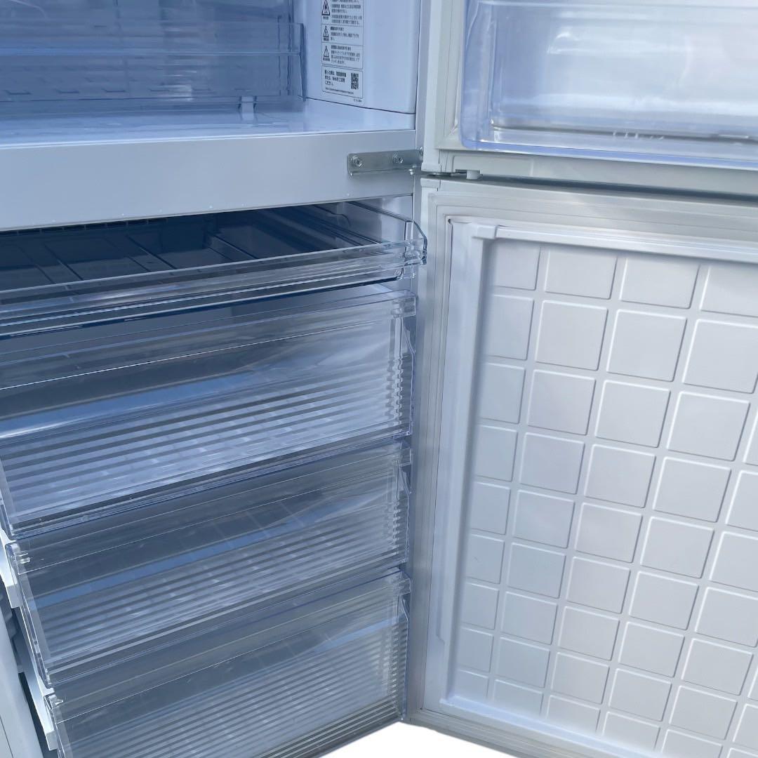 大きめ2ドア280L SHARP2022年SJ-PD28H-W 冷蔵庫【枚方市】