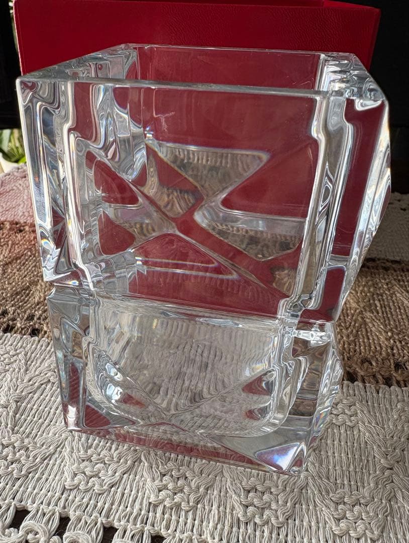 即購入OK Baccarat ルクソール ペンホルダー ガラス