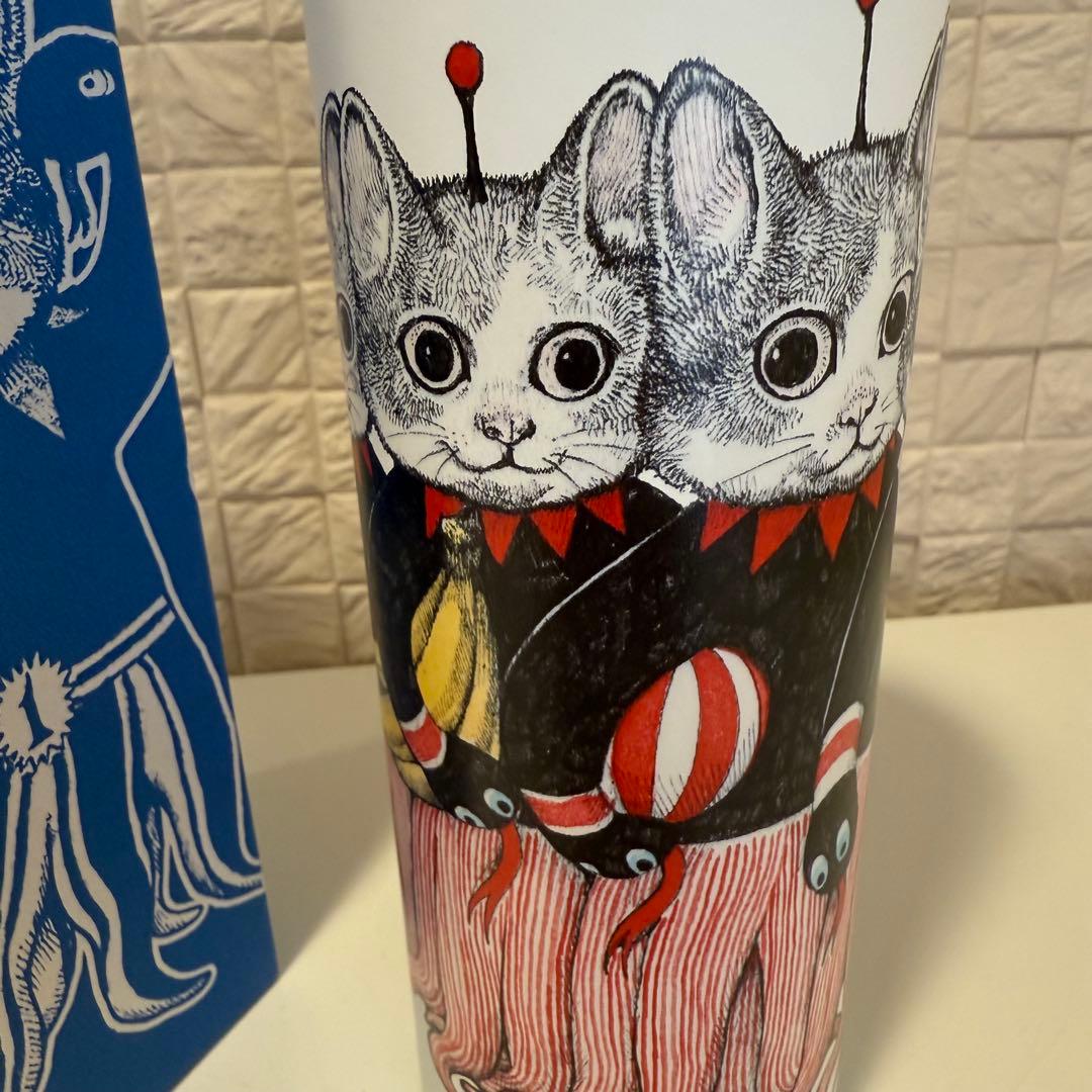 m*れ様 【新品未使用】ボリス雑貨店　ヒグチユウコ　サーモボトル　探検へ出発！