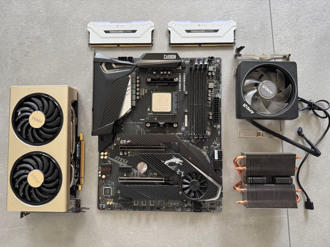 Ryzen7 3700x X570 rx5700xt 一式