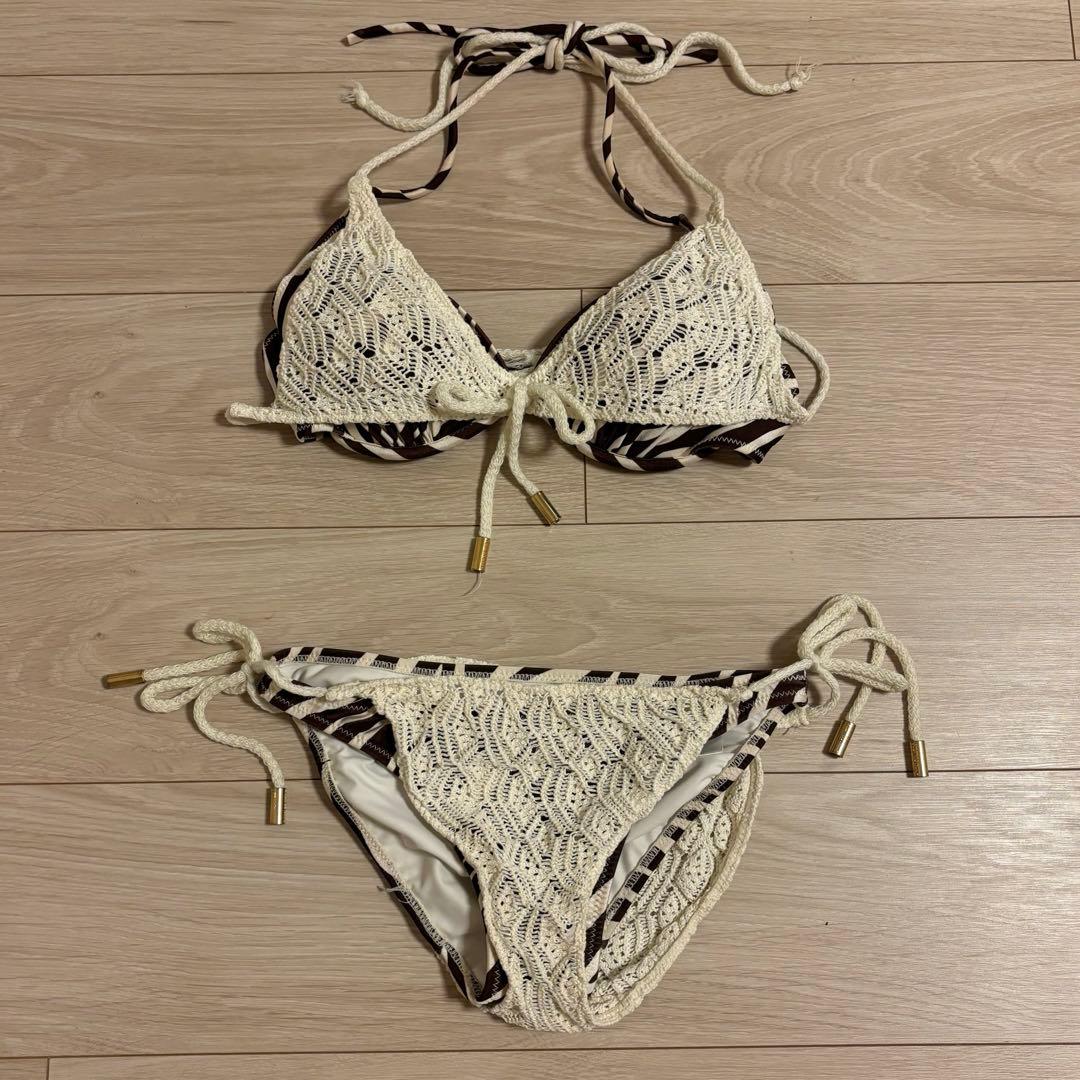 Pinky&Dianne 水着 ビキニ ゼブラ柄