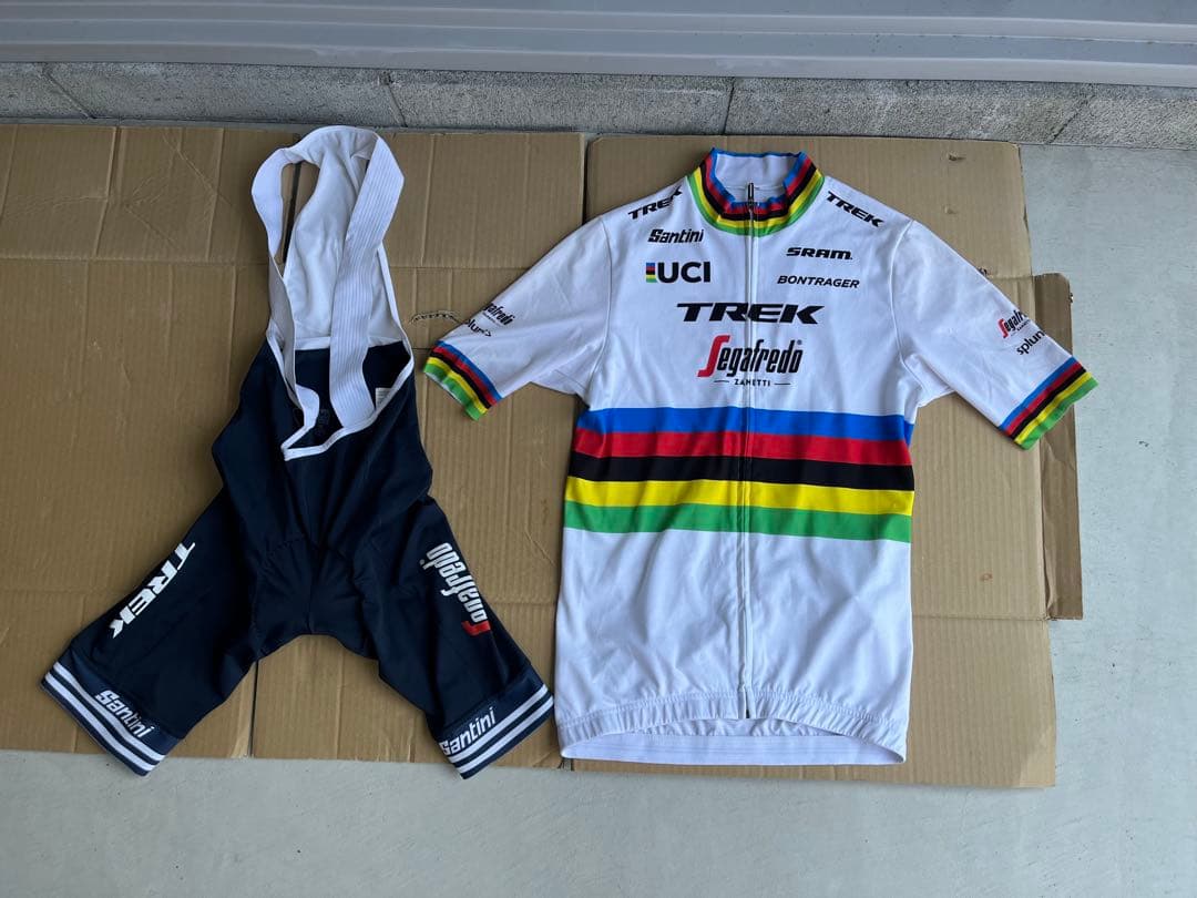 Trek Segafredo サイクルジャージ LビブタイツM セット