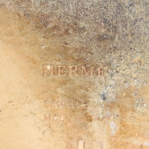 ◇HERMES ブラウン メンズ サンダル 25cm