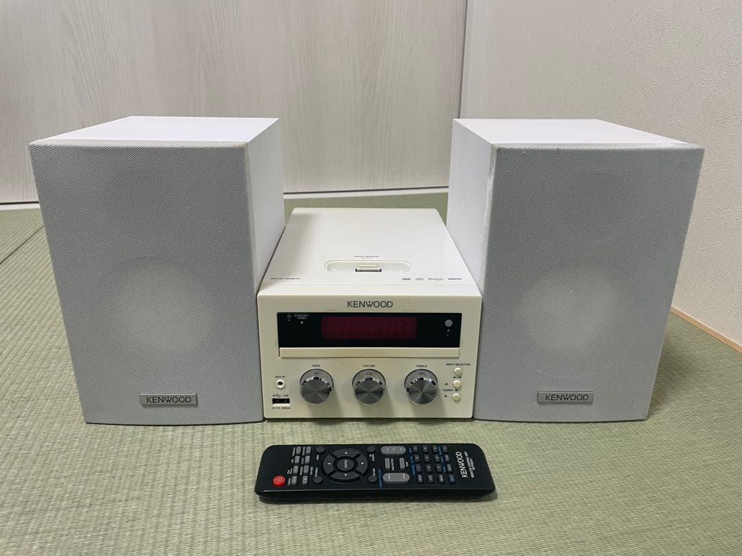 Kenwood　RD-M616　ミニコンポ 　DVD再生　ホワイト　即日発送！
