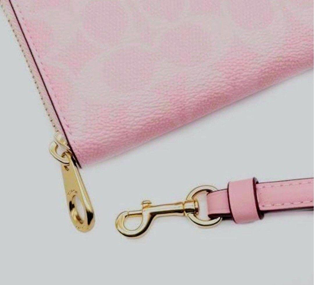 ☆新品未使用❀COACH 長財布❀ピンク★　　　★アウトレットCW778★
