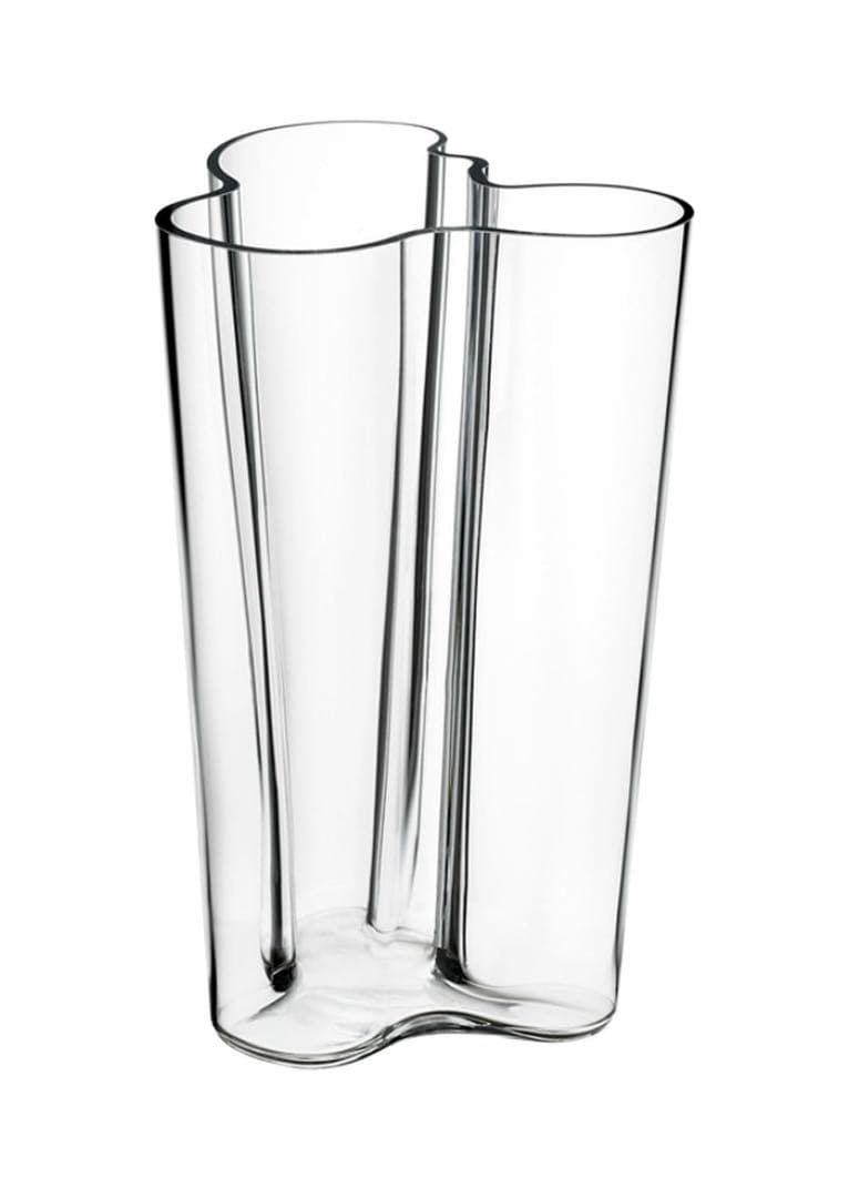 イッタラ アルヴァ・アアルト コレクションフラワーベース 花瓶 251mm 透明