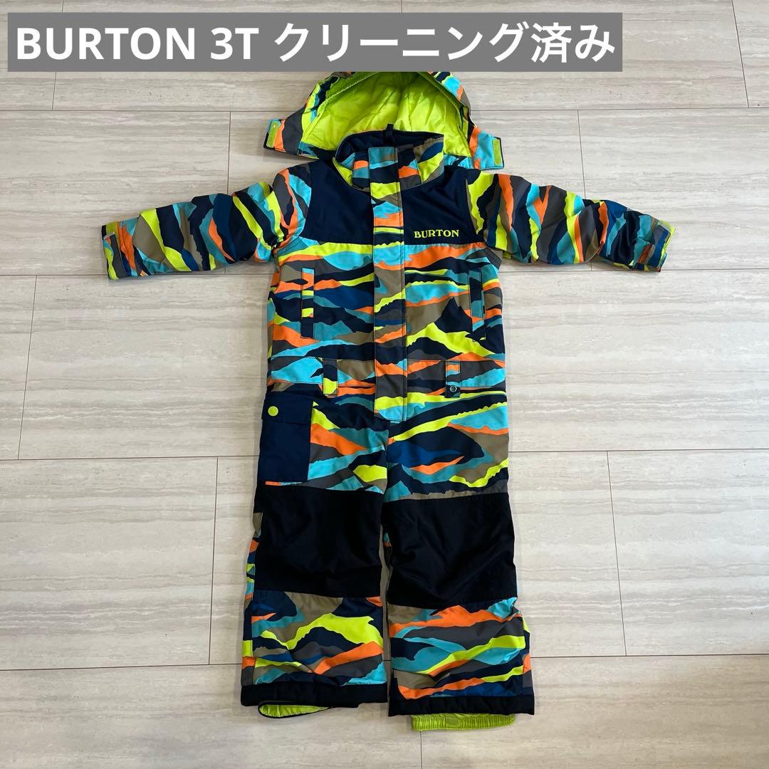 BURTON 3T スキーウェア カモフラージュ　クリーニング済み