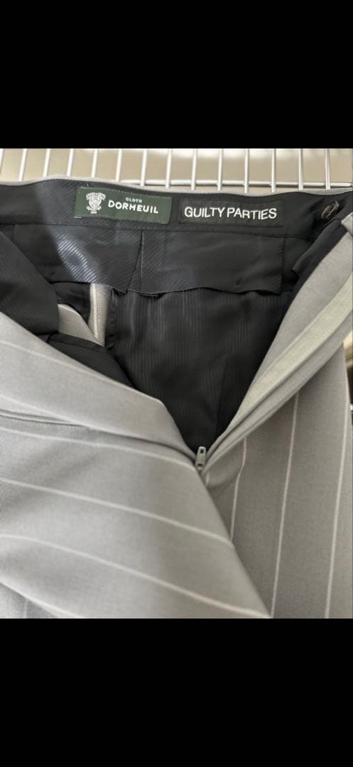 DORNEUIL GUILTY PARTIES スラックス グレー