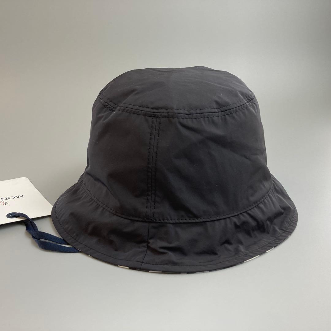 新品未使用 MONCLER モンクレール バケットハット リバーシブル 帽子 黒