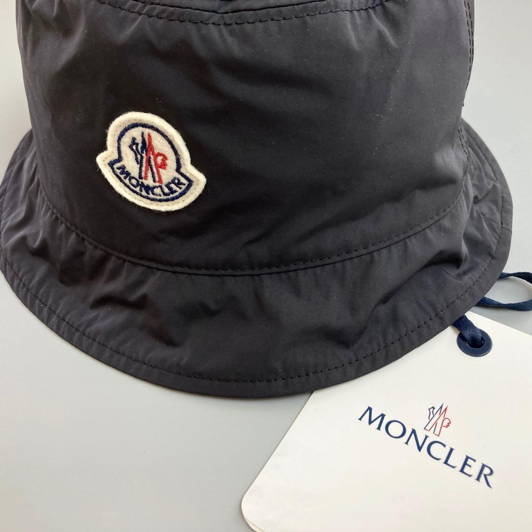 新品未使用 MONCLER モンクレール バケットハット リバーシブル 帽子 黒
