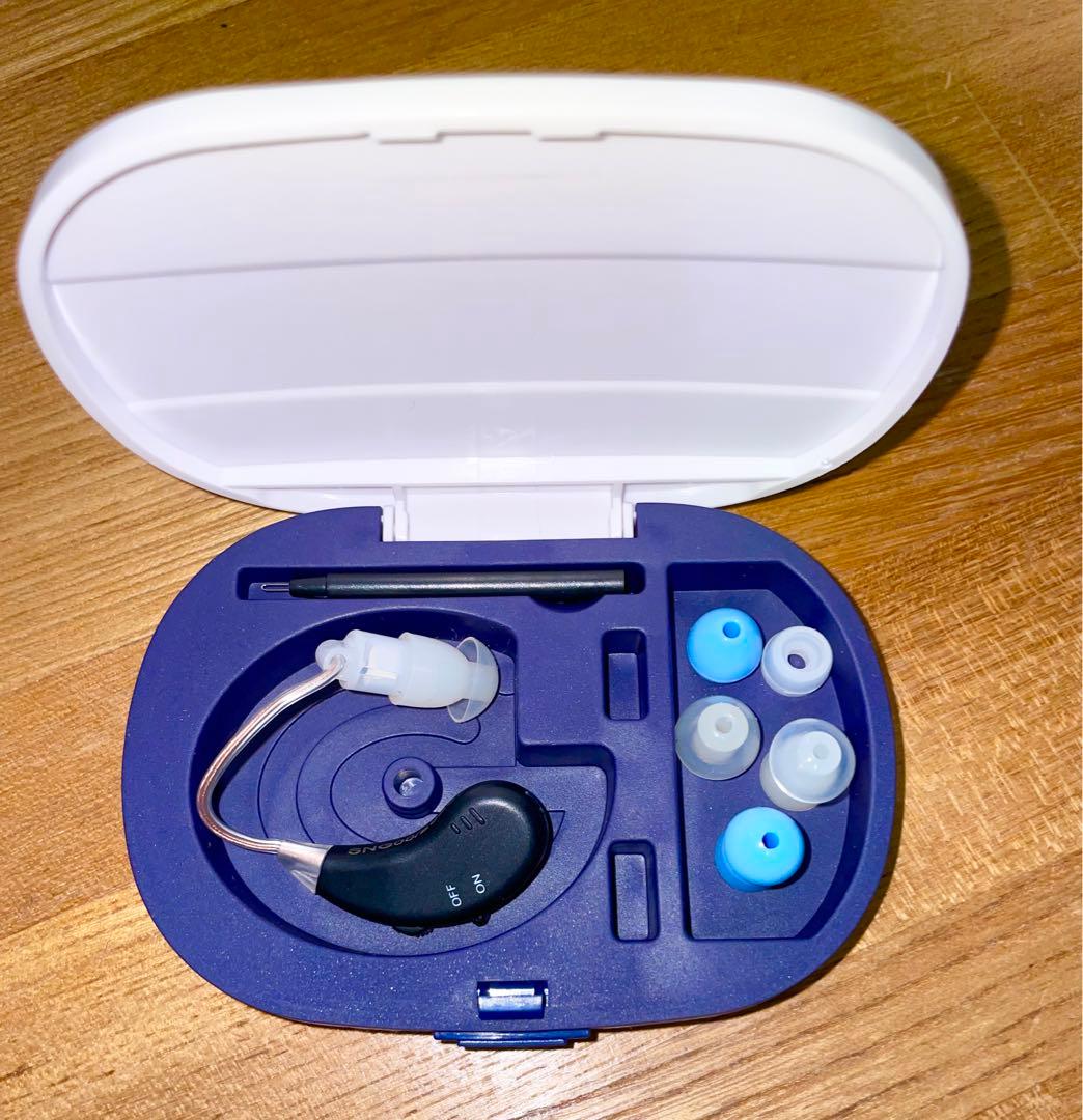 ほぼ未使用！美品★楽ちんヒアリングM（ブラック）　FN006160