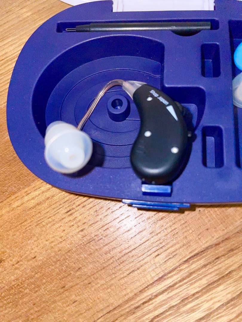 ほぼ未使用！美品★楽ちんヒアリングM（ブラック）　FN006160