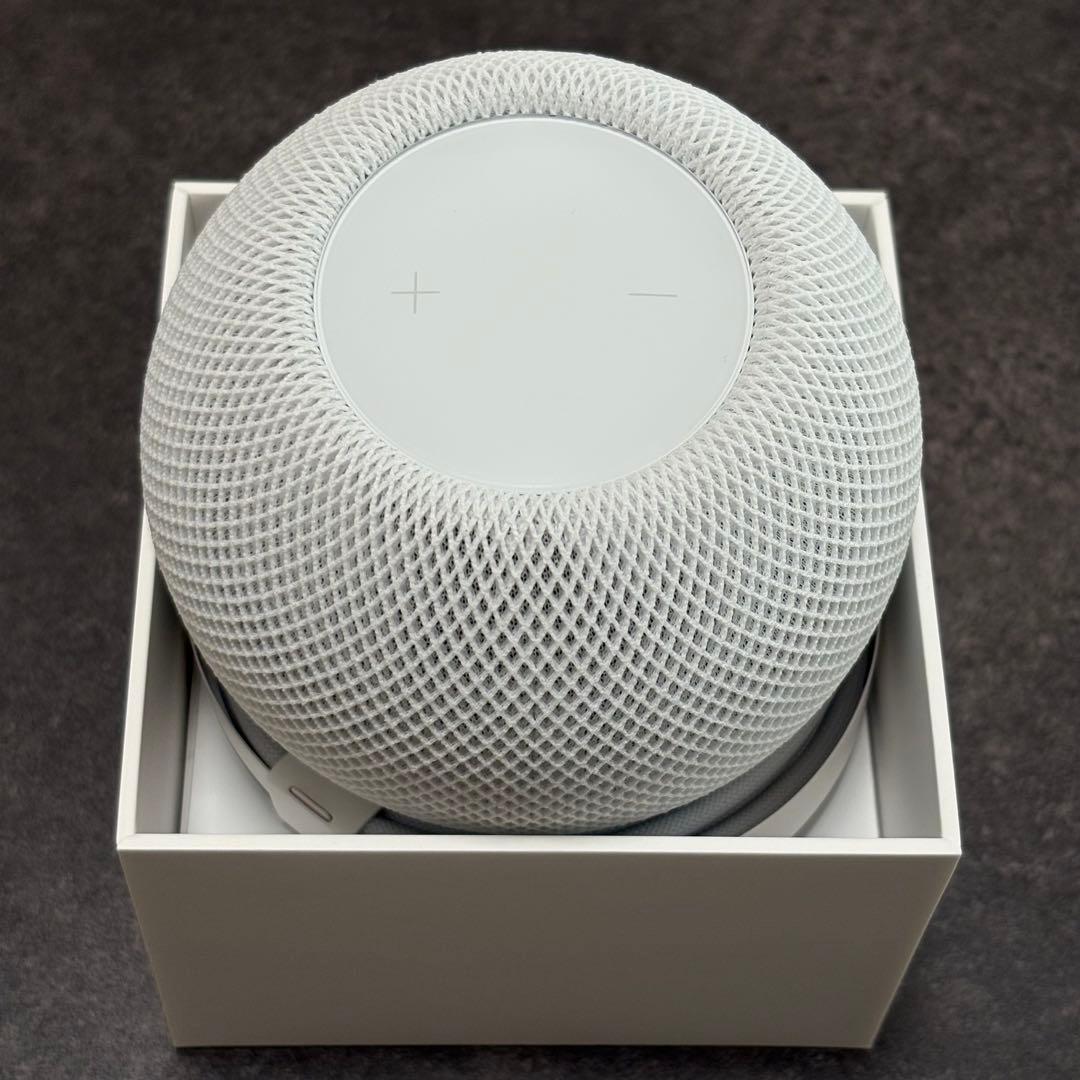 【美品】Apple Pod mini ホワイト　グレー