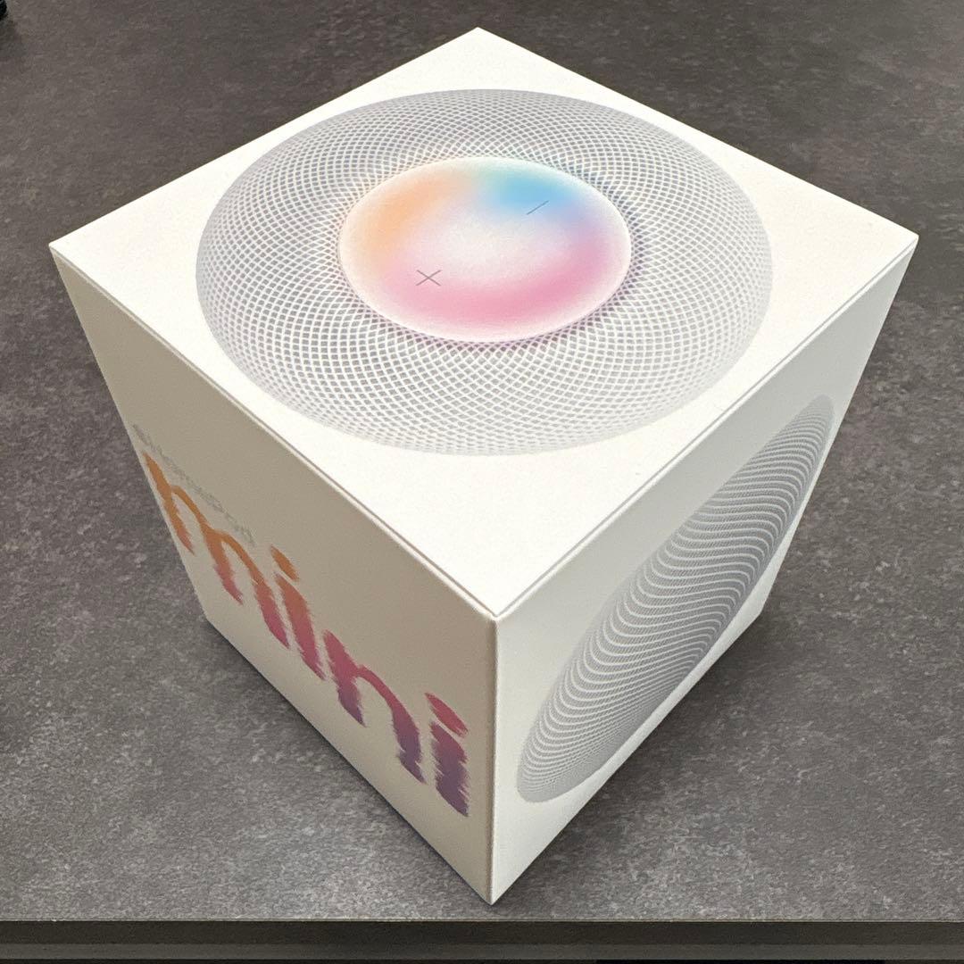 【美品】Apple Pod mini ホワイト　グレー