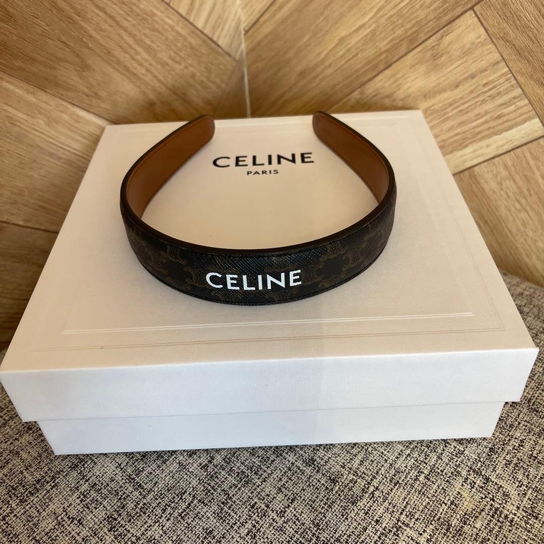 た*あ様 セリーヌ　カチューシャ　トリオンフ　正規品