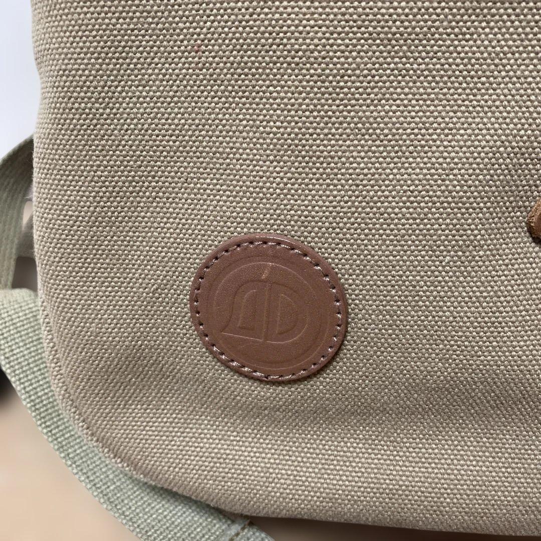 シライデザイン　帆布リュック【カーキ】