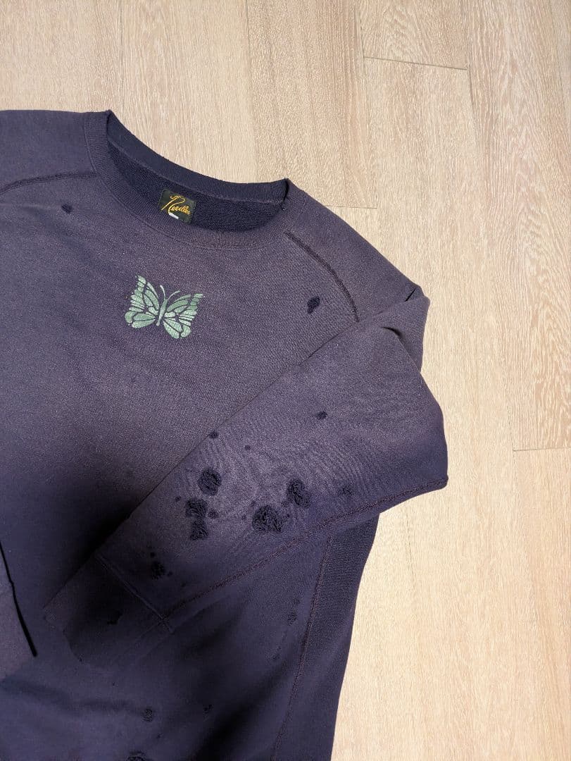 Needles ダメージが加工　トレーナー