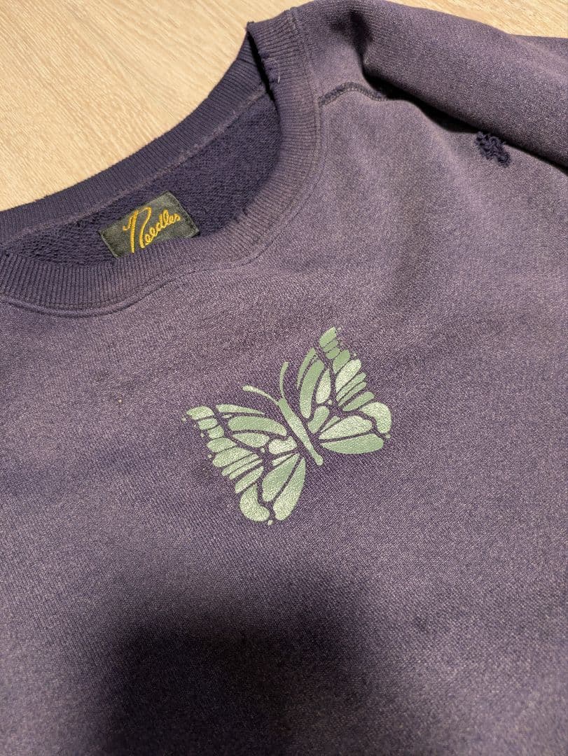 Needles ダメージが加工　トレーナー