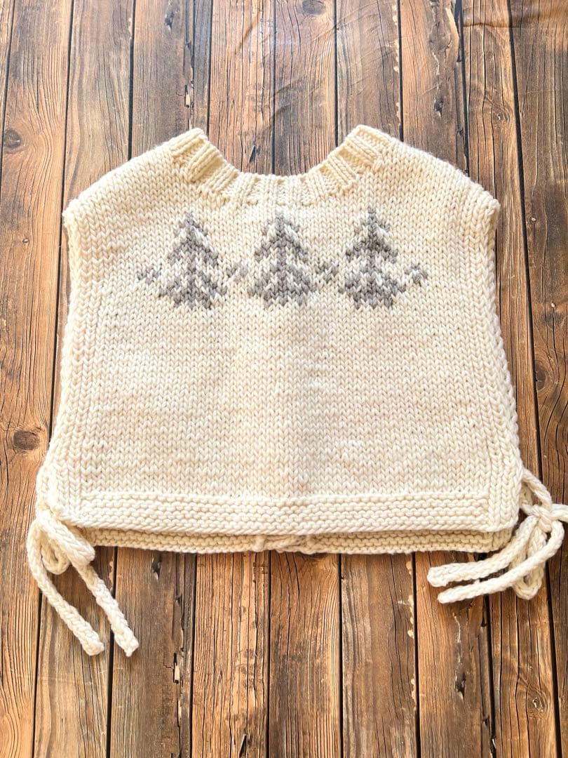 SM2＊TSUHARU＊ペルー＊ニット前後着ジャガードニットベスト＊