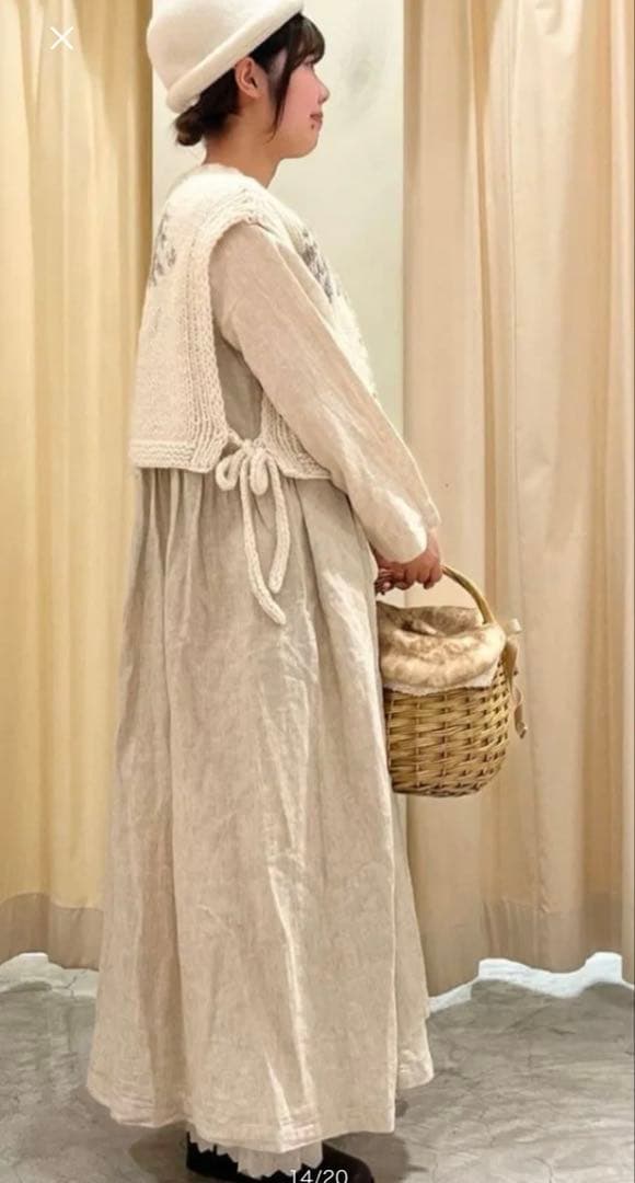 SM2＊TSUHARU＊ペルー＊ニット前後着ジャガードニットベスト＊