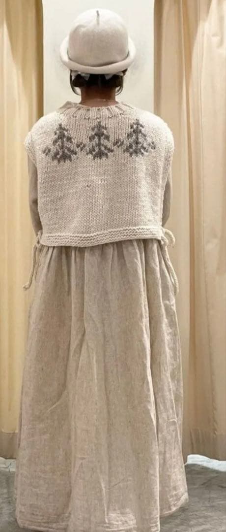 SM2＊TSUHARU＊ペルー＊ニット前後着ジャガードニットベスト＊