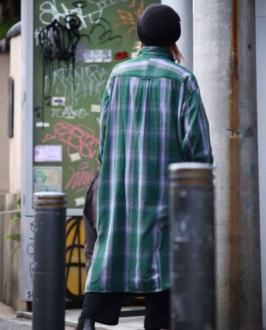 美品 THE NORTH FACE PURPLE LABEL チェックワンピース